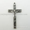 Heart carved religious artices cross
